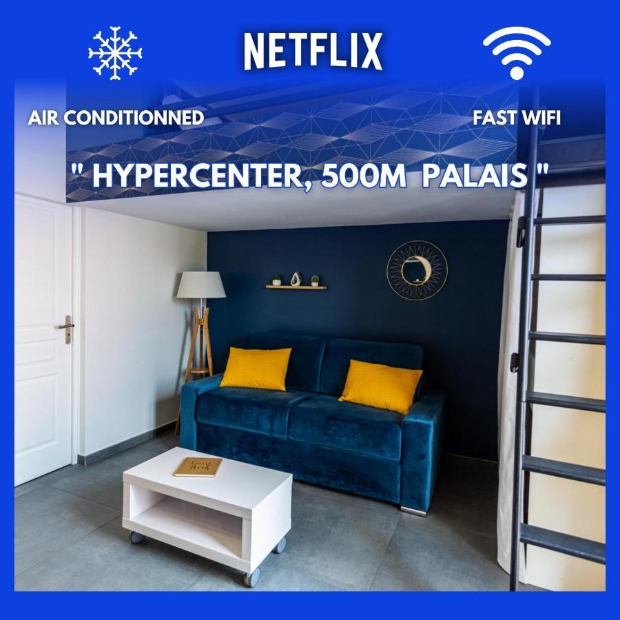 Relaxhome - Hypercentre - Clim - Netflix Cannes Exteriör bild